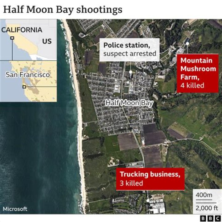 
7 People Killed in Half Moon Bay in California’s Second Mass Shooting This Week: ‘Our Hearts Are Broken’ 