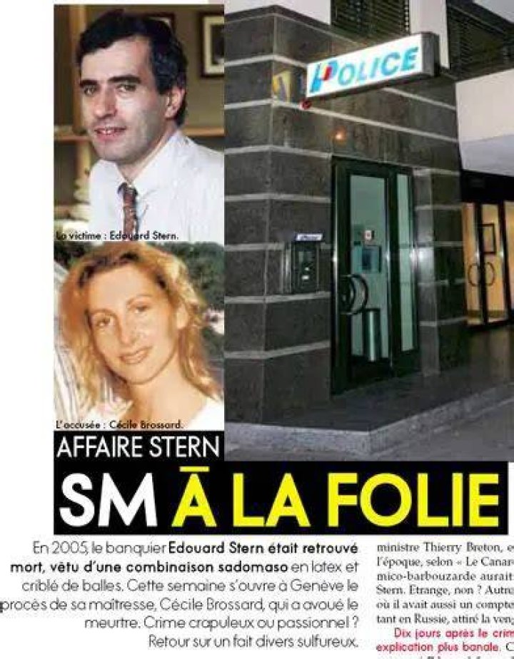 Edouard Stern Murder Update: Where Is Killer Cecile Brossard Now