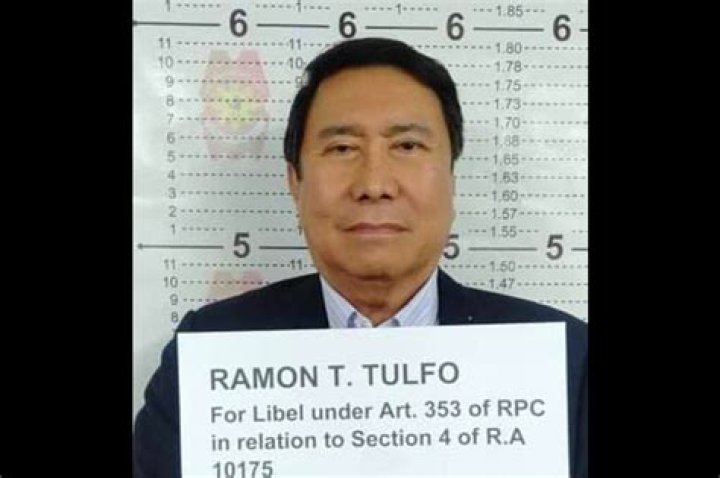 
Filipino Presenter Ramon Mon Tulfo Arrested In Manila Over Libel Case & Jail Sentence 