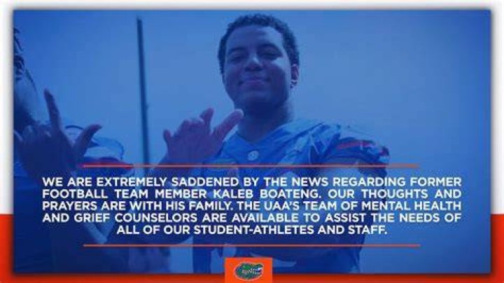 
Former Florida Gators Ol Kaleb Boateng Death: Body Found in Student Housing Apartment Complex 