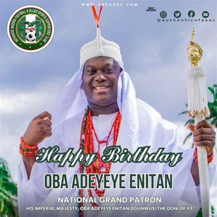 
Hermes Joins Ooni of Ife, Oba Adeyeye Enitan To Celebrate His Birthday Party 