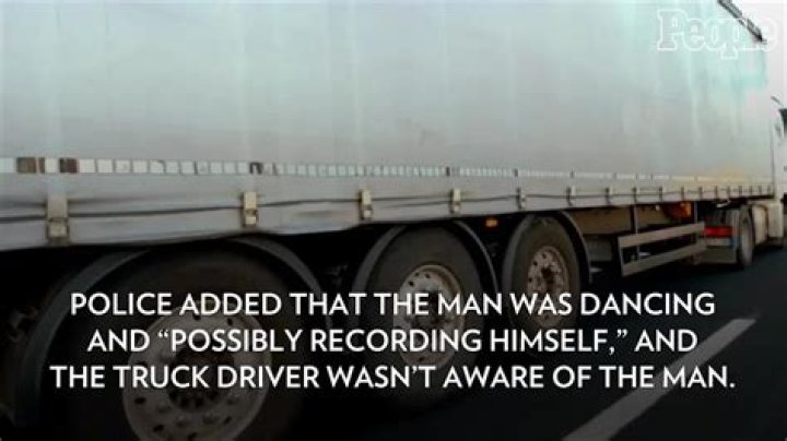 
Man Seen Dancing on Top of an 18-Wheeler Dies When It Passes Under Freeway Overpass in Houston 