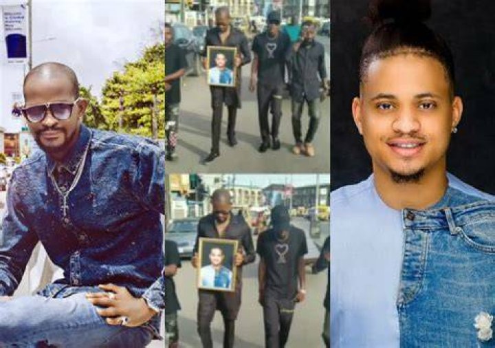 
Rico Have Really Suffered Some Are Just Using Him For Clout- Uche Maduagwu Slammed As He Hits The Streets To Mourn Rico Swavey 