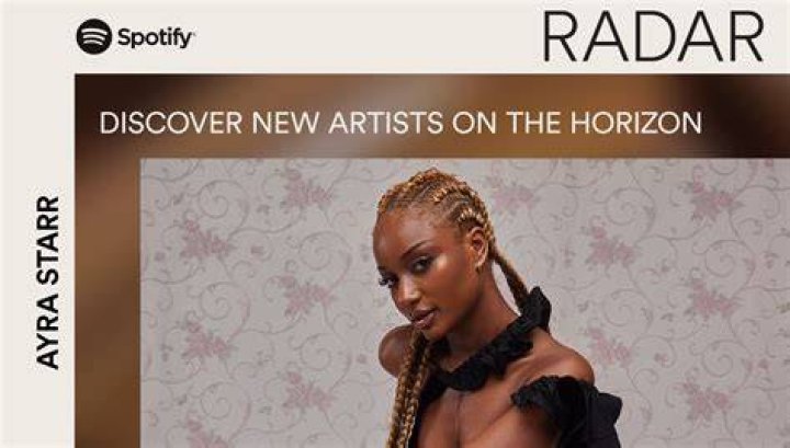 
Spotify Announces Ayra Starr as next RADAR Global Artist 